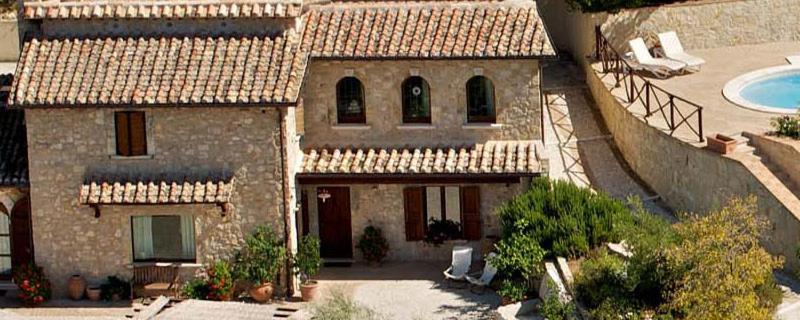 Eremo Delle Fate Villa Spoleto Exterior photo